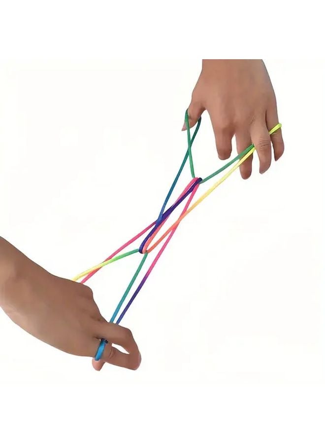 5Pcs Flexible Non Stretch Rainbow Rope For Crafts Beading Party Games - Image 4
